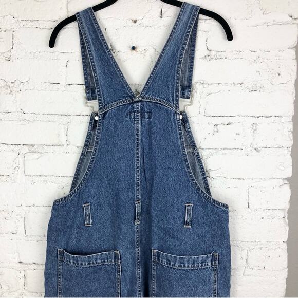 Vintage 90’s No Boundaries Raw Hem Denim Jean Overalls - Picture 5 of 7